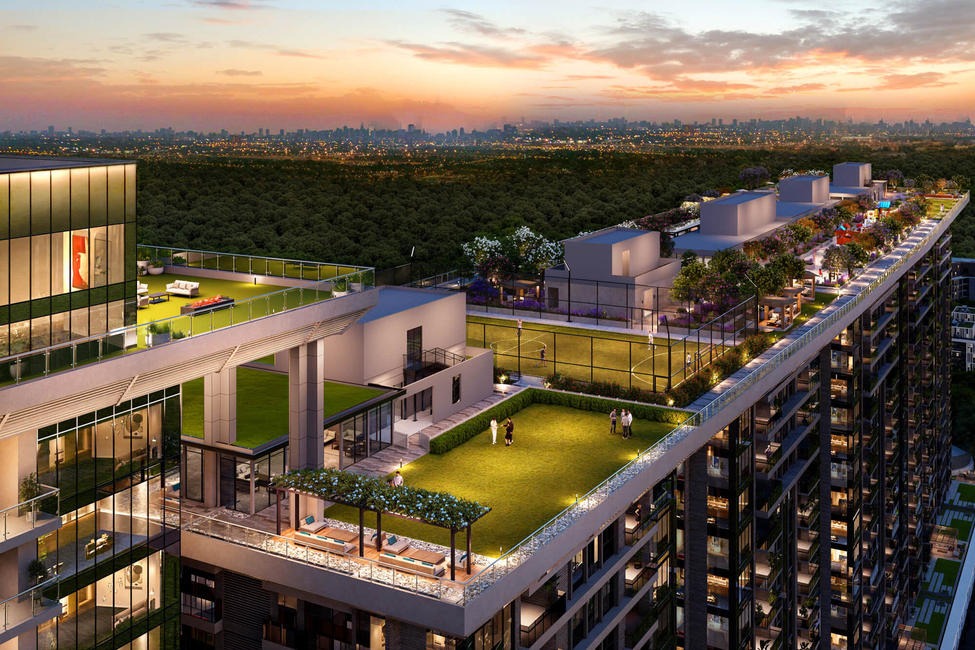 World's Largest Rooftop Terrace